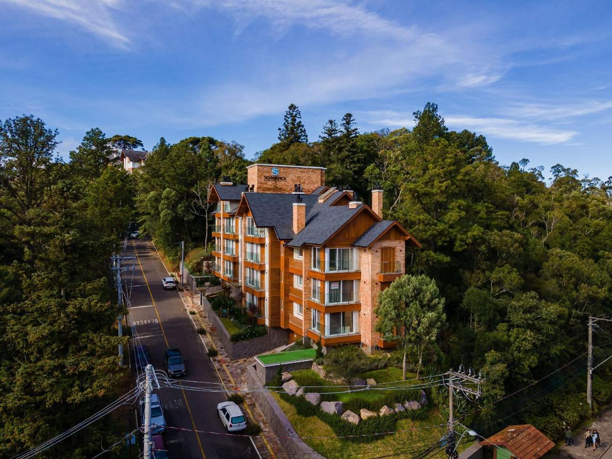 Alpes da Montanha 203 - Apto novo junto ao Centro de Gramado com garagem Exterior foto